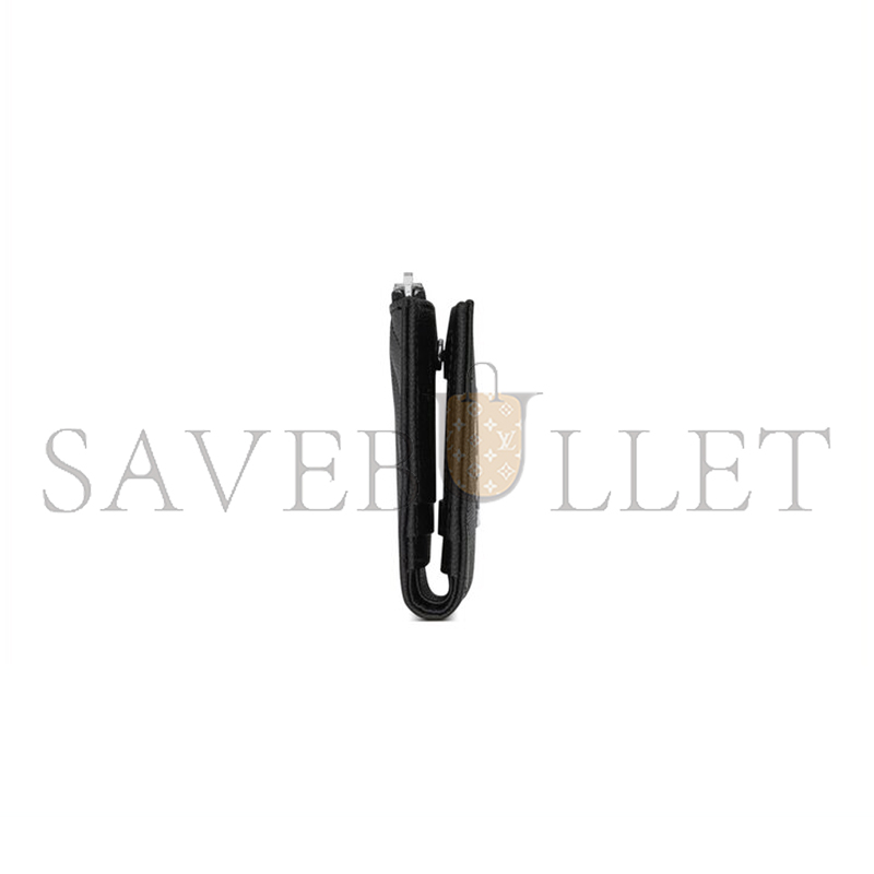 YSL CASSANDRE MATELASSÉ BI-FOLD WALLET IN GRAIN DE POUDRE LEATHER 575879BOW021000 (10.5*8.5*2.5cm)
